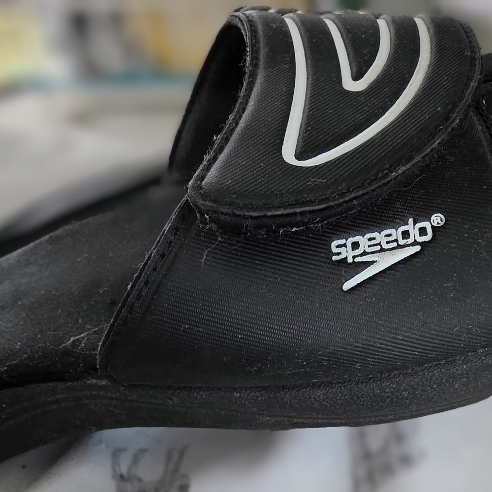 Speedo Black Slide Sandals